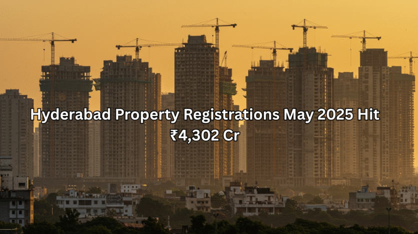 hyderabad property registrations 2025